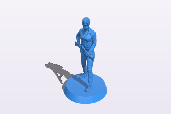 Woman Zoey | 3d print model