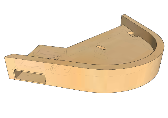 Legs card reader for FLSUN QQ-S | 3d print model