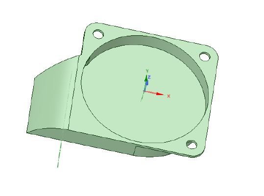slim fan hood for Zortrax M200 | 3d print model