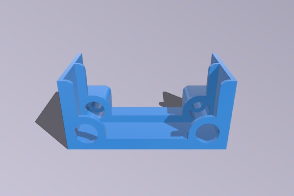 Anet A8 Fan Holder mod | 3d print model