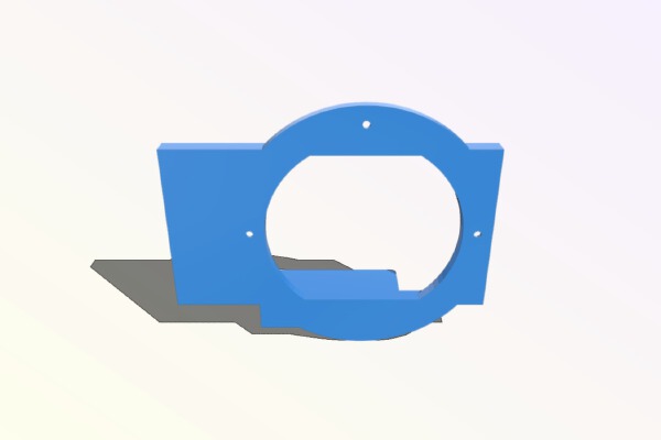 ESP32 gas meter adapter G4 RF1 | 3d print model