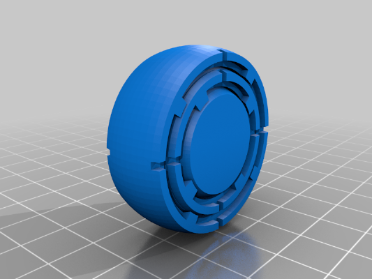 Bussiness Card gyroscope antistress | 3d print model