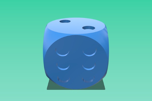 TestCube-Dice _ Calibration Cube | 3d print model