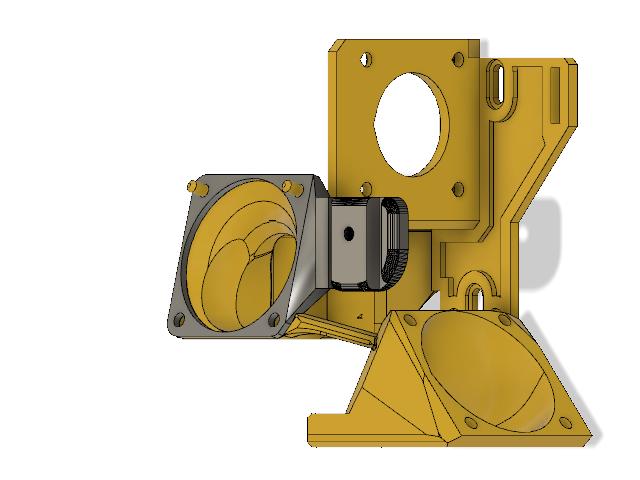 SW-X1 BLTouch mount for the SVD3D BMG conversion kit