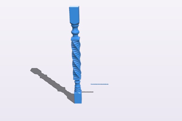 Round column pattern | 3d print model
