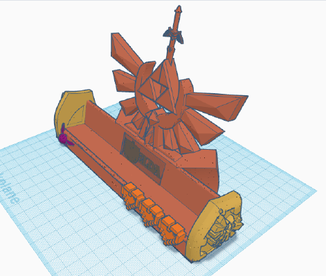 Zelda 3ds XL Stand | 3d print model