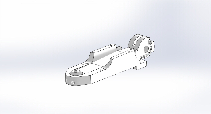 E-Flite Bonanza 15e Main Gear Trunion Strut and Door | 3d print model