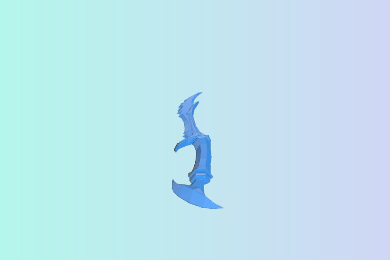 Daedric Dagger (with split version)