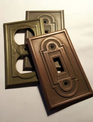 Bronze Wall Plate | 3d print model