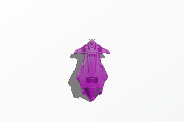 Star Trek - Vaadwaur Astika Heavy Battlecruiser | 3d print model