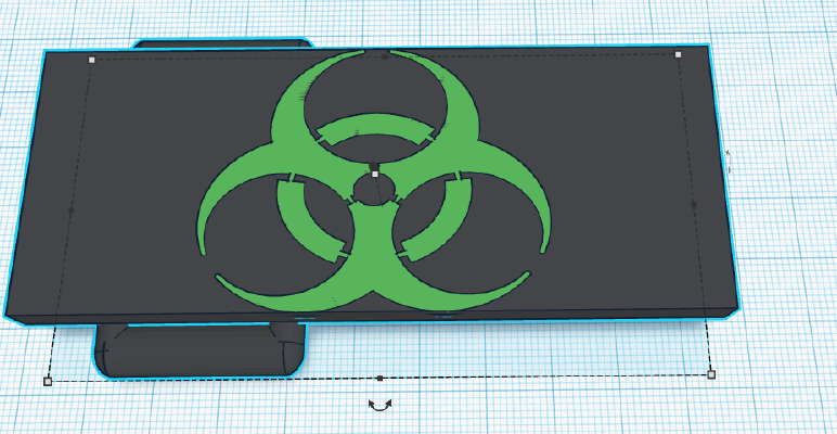 Customizable Belt Buckle - Dual Extrusion | 3d print model
