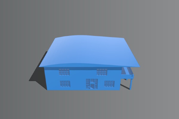 Simple Modern House | 3d print model