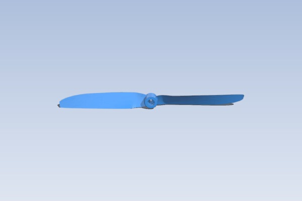8 inch direct drive propeller | 3d print model