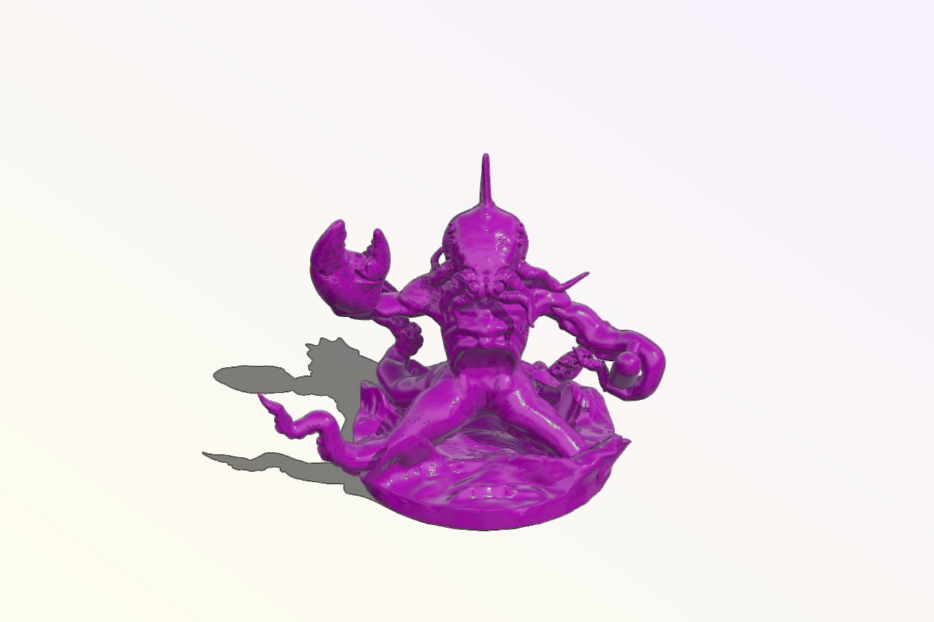 kraken king of tokyo dark edition miniature