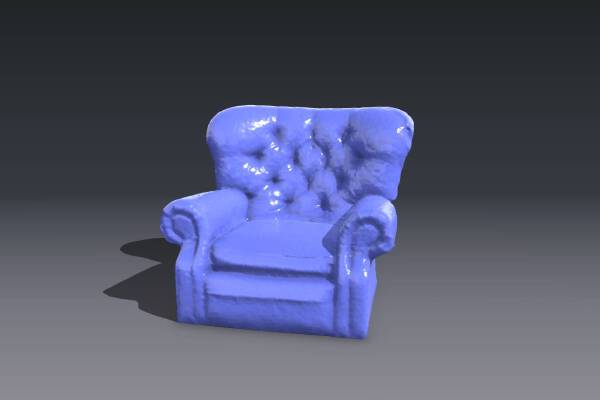 Oversized Armchair | 3d print model
