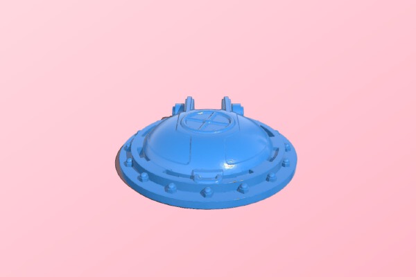 Closed Hatch | 3d print model