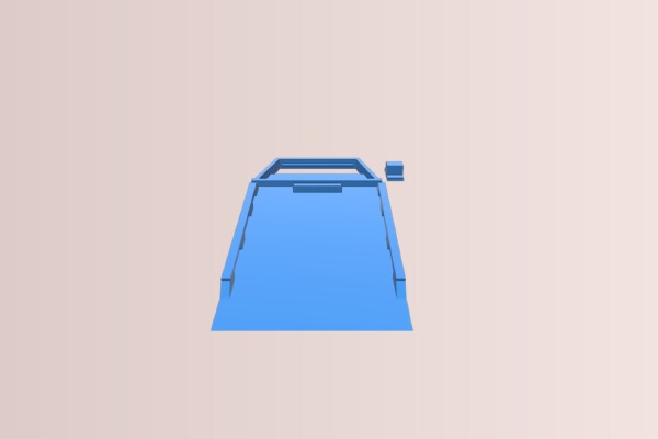 Hot Wheels Movable Flat Bed Wider Bed | 3d print model