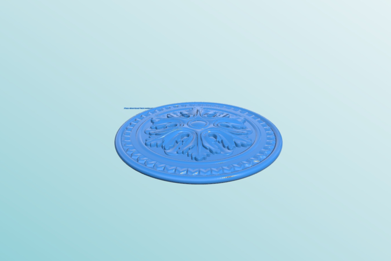 Circular disk pattern