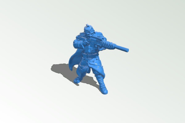 Sniper man warhammer | 3d print model