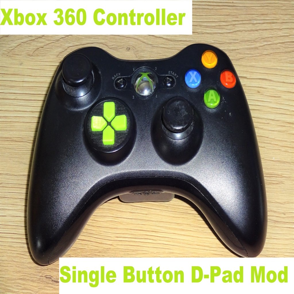 Xbox 360 Controller - Single Button D-Pad Mod
