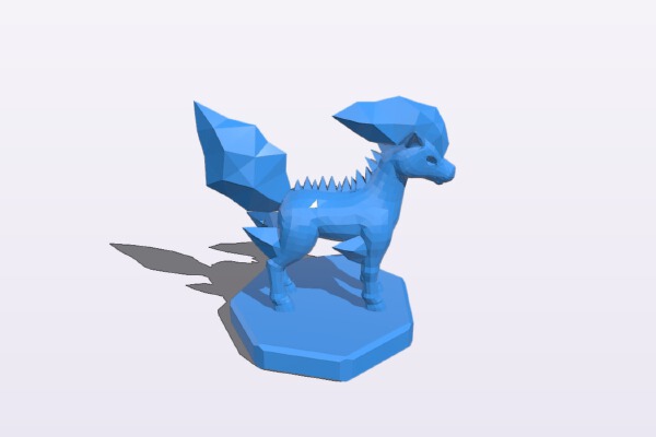 Knight Ponyta – pokemon | 3d print model