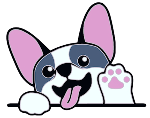 Badge magnet chien v2