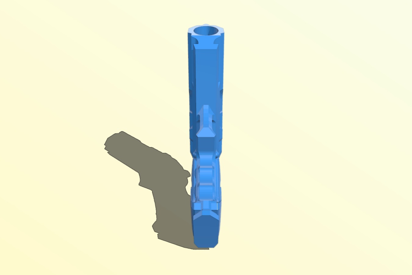 Mini Bic lighter holder - Seburo pistol