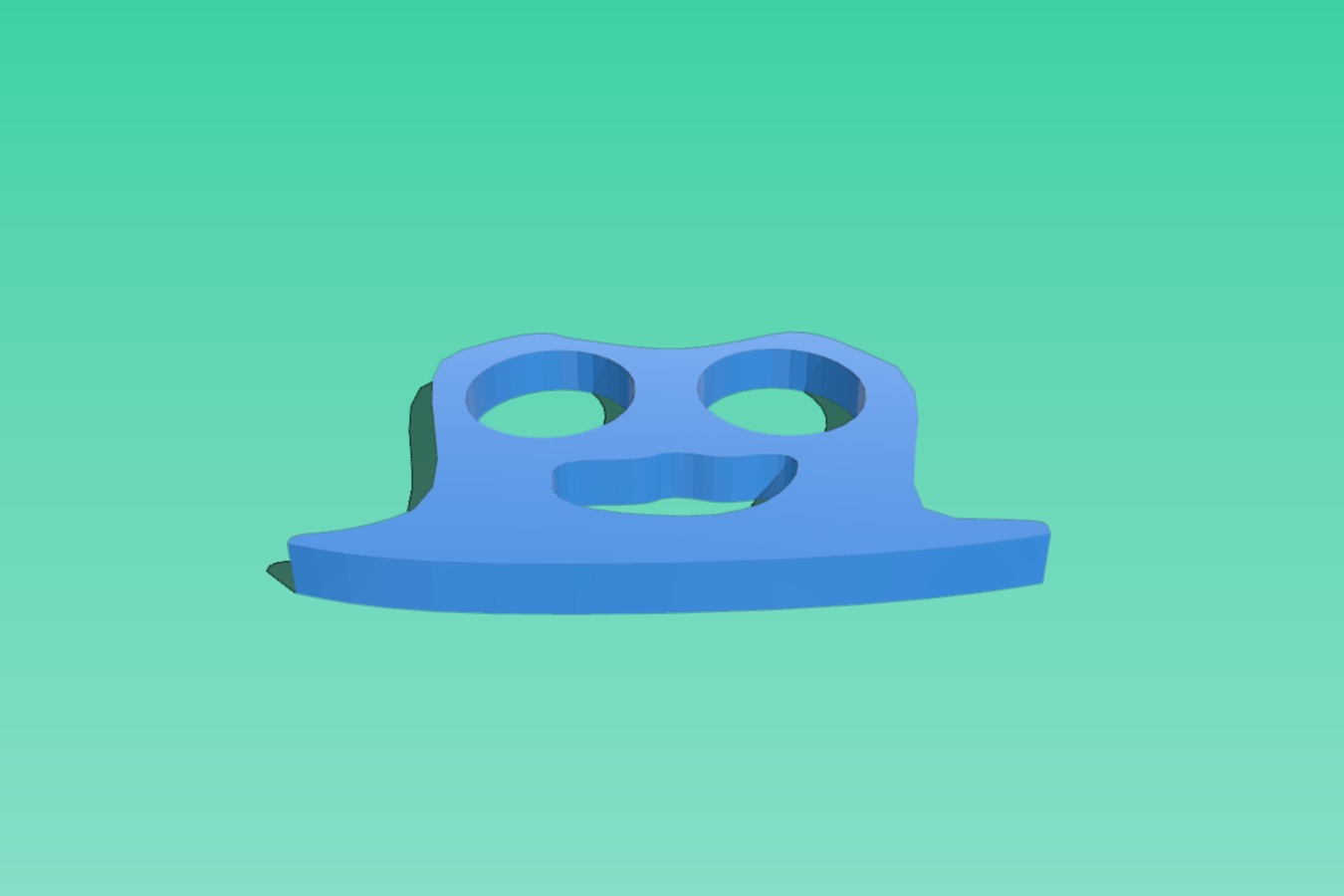 Happy Time Ghost Knuckle paperweight