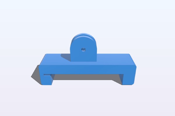 Pillar mount for Pi Cam on Wanhao I3 Plus _ MP Maker Select Plus | 3d print model