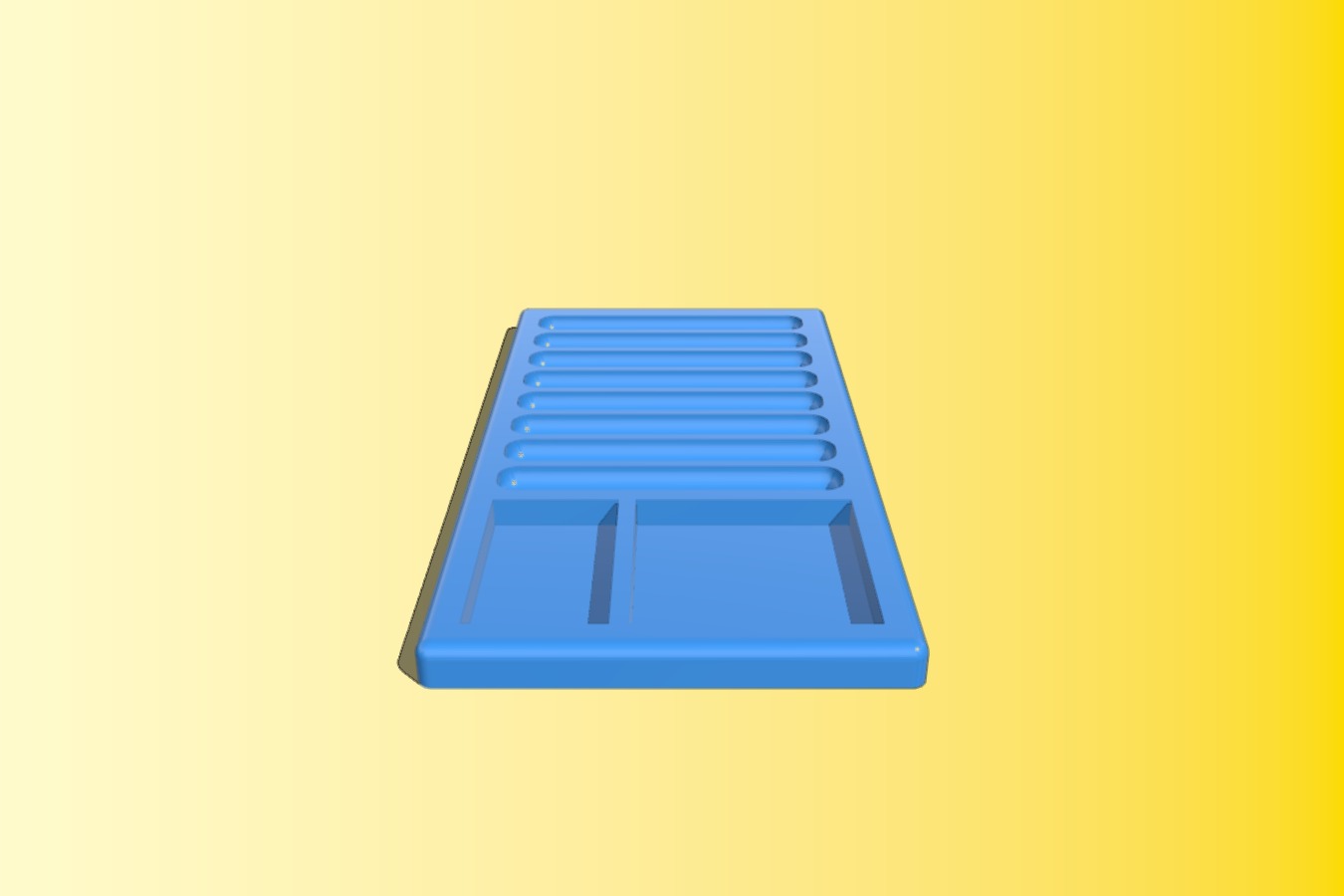 8 column pinning tray