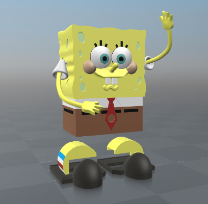 Spongebob Chip-E | 3d print model