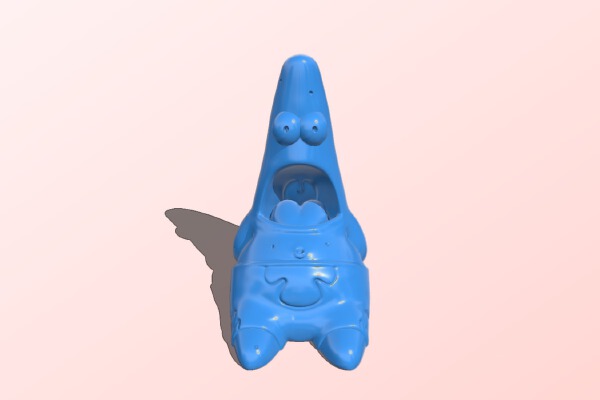 Surprised Patrick | 3d print model