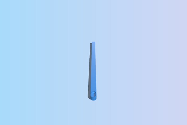 Tiny fish food spoon | 3d print model