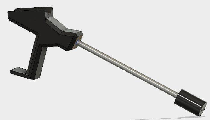 Feinwerkbau P44 trigger guard weight | 3d print model