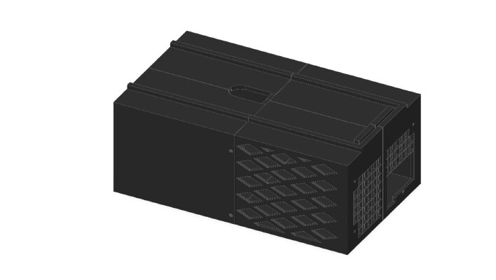 Printrbase 2 ATX Power Supply Case for PrintrBot Simple Metal with Heated Bed | 3d print model