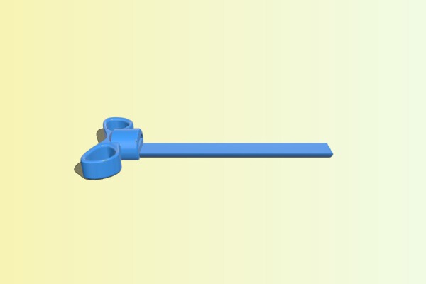 tube roller - easy to remove | 3d print model