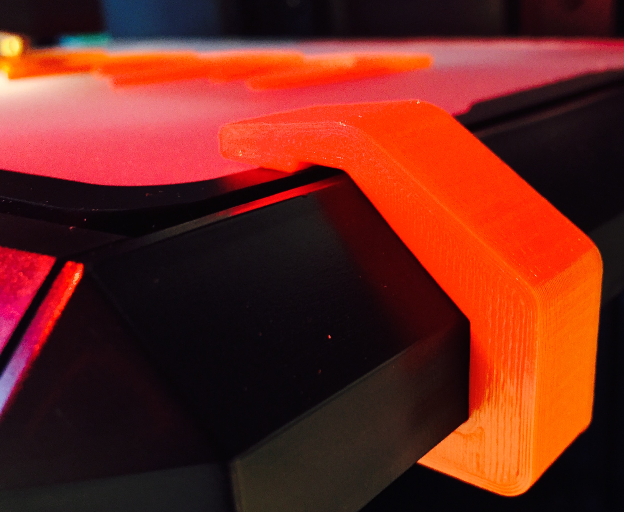 Fleks3d Clip for Makerbot 5th Gen Printbed