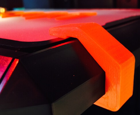 Fleks3d Clip for Makerbot 5th Gen Printbed | 3d print model