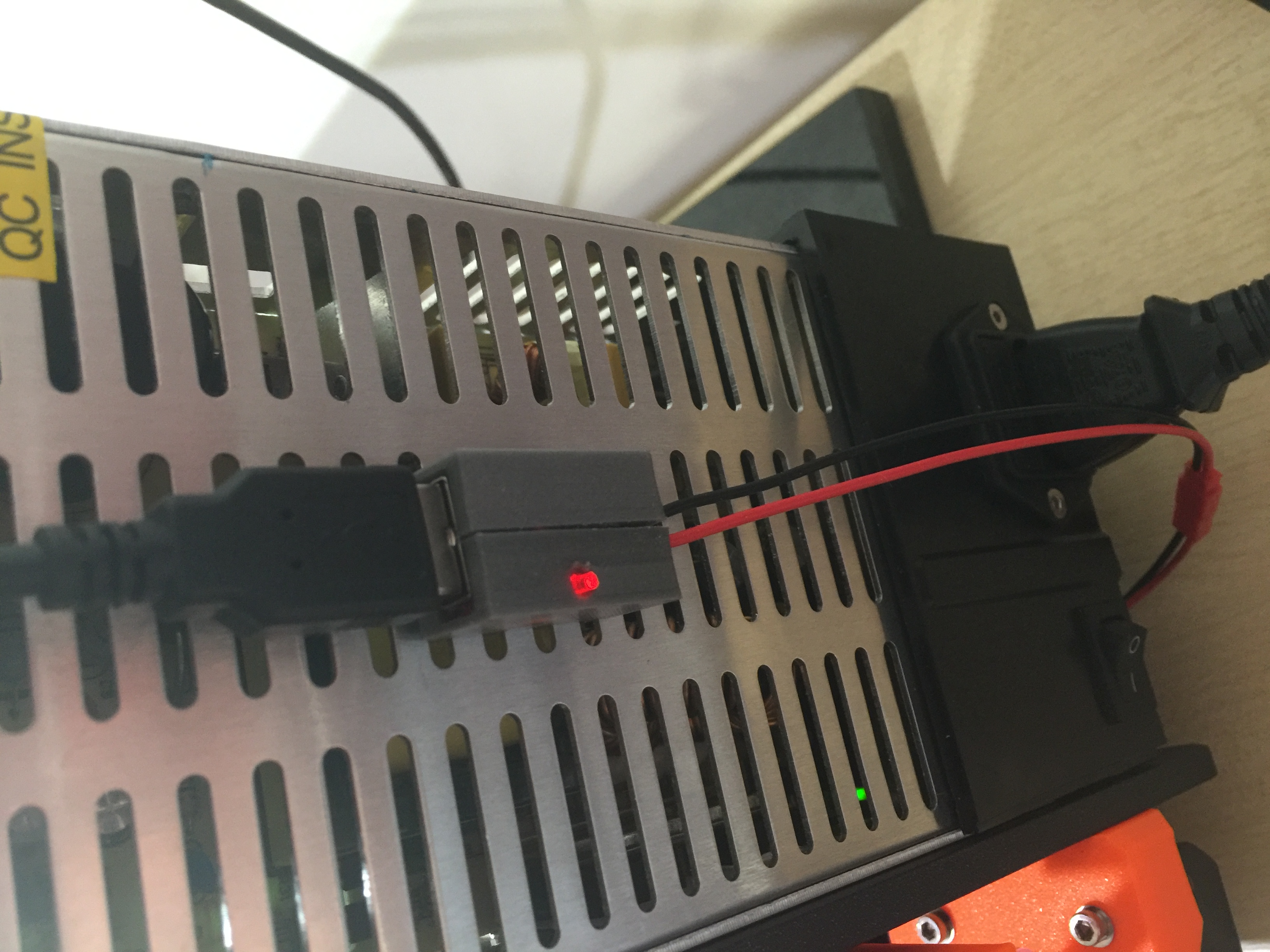 Holder for 12V to 5V USB Buck Converter