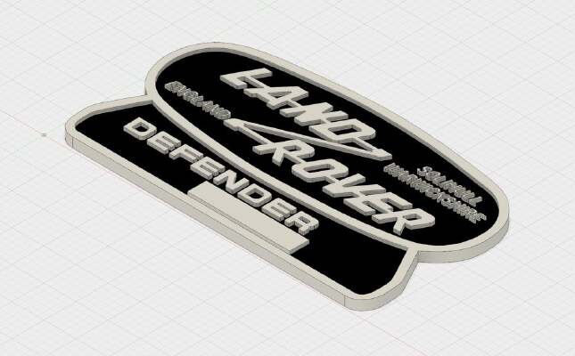 Land Rover emblem | 3d print model