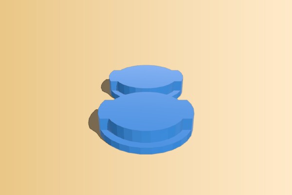 Parametric Coin Storage Tube(s) + Cap | 3d print model