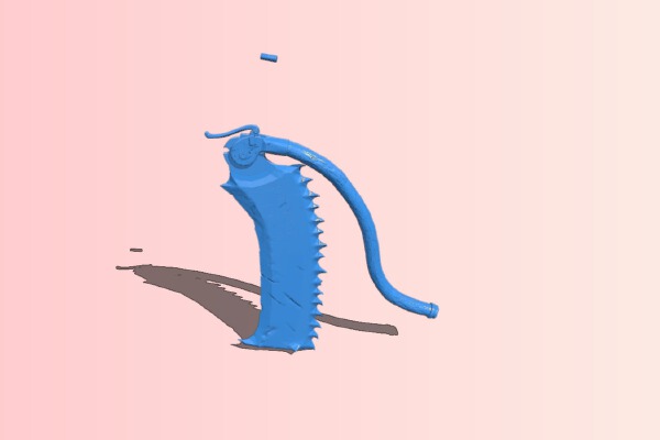 Playstation Bloodborne Saw Cleaver | 3d print model