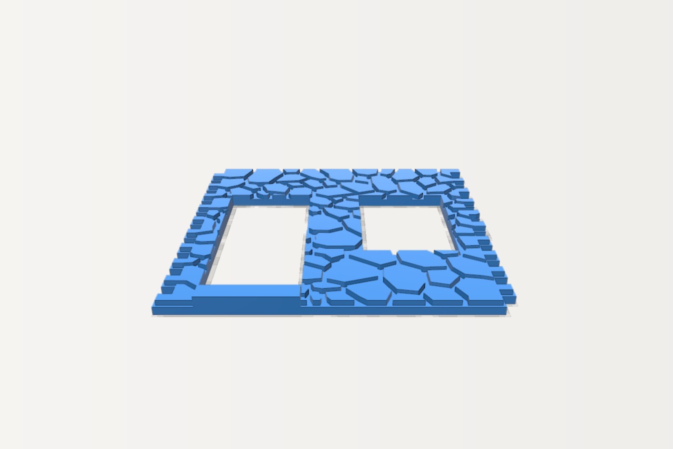 1-100 Rough Stone Modular Building Panels