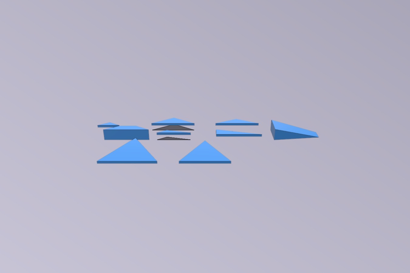 OpenSCAD Triangles