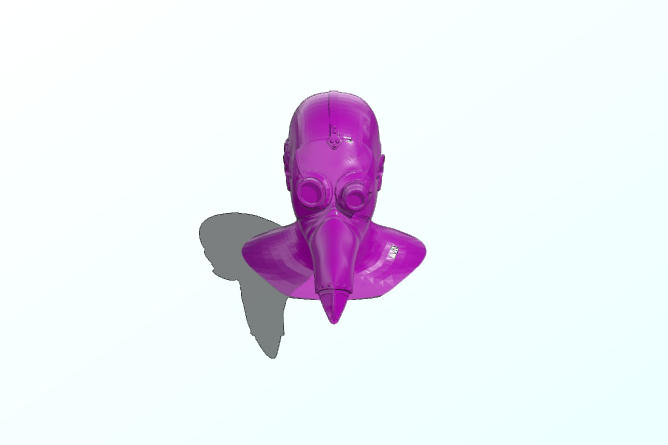 Masquerade mask – head