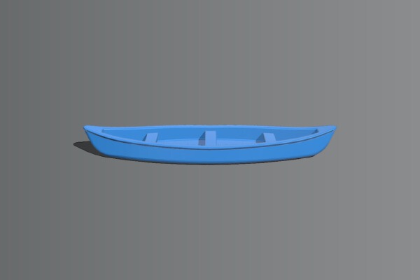 Canoe | 3d print model