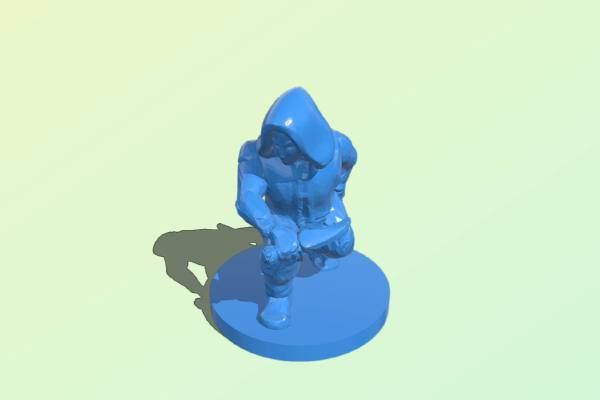 DesktopHero Thief (Dungeon Twister Original proxy) | 3d print model