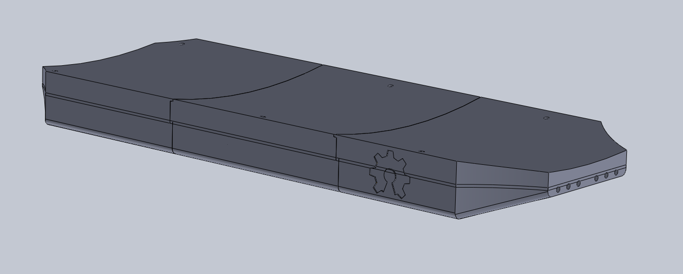 E Skateboard VESC case and battery holder