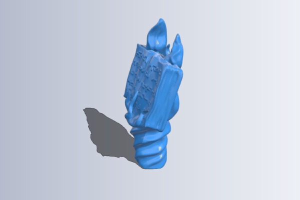 Flaming Book | 3d print model