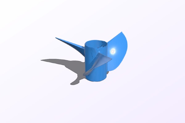 Cleaver Propeller | 3d print model